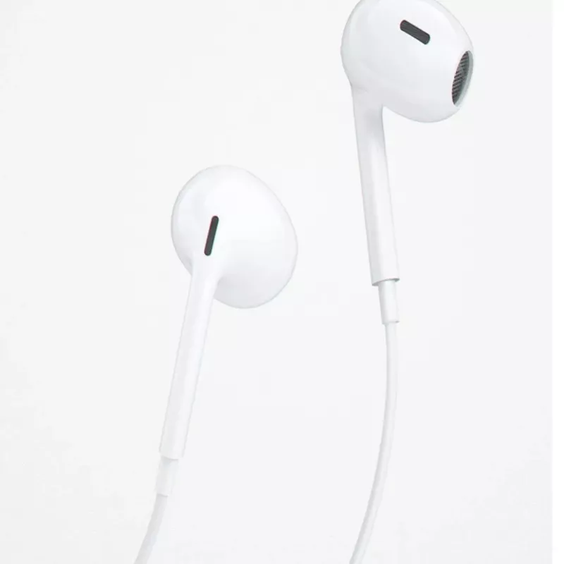Dudao in-ear slúchadlá s Lightning konektorom biele