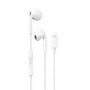 Dudao in-ear slúchadlá s Lightning konektorom biele