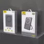 Dudao K28S 20W PD 5000mAh powerbanka s MagSafe a stojanom - sivá
