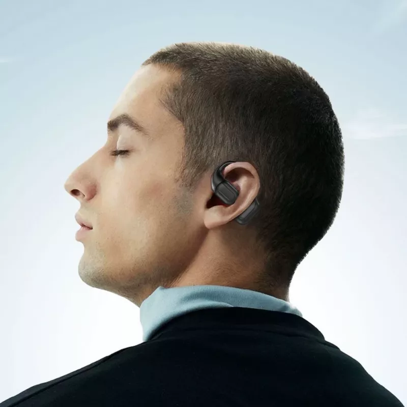 DUDAO U17Pro bezdrôtové slúchadlá na uši s Bluetooth 5.3 a ANC - čierne