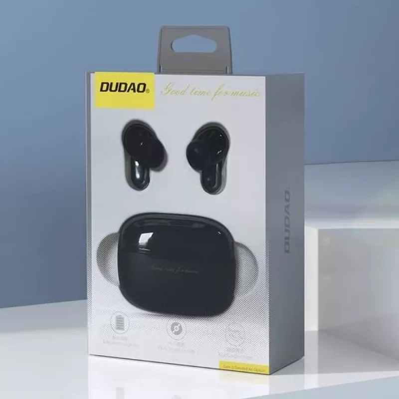 Dudao U8 Pro TWS bezdrôtové slúchadlá čierne