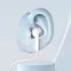 Dudao X3C+ Hi-Fi In-Ear Monitor Earphones 1,2 m biele