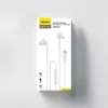 Dudao X3C+ Hi-Fi In-Ear Monitor Earphones 1,2 m biele