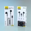 Dudao X3C In-Ear drôtové USB-C slúchadlá 1,2m - čierne