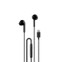 DUDAO X3C drôtové in-ear USB-C slúchadlá 1,2 m - čierne