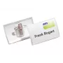 DURABLE CLICK FOLD menovka 40x75 mm s Combi Clip, balenie 25 ks 821119