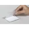 DURABLE CLICK FOLD Menovka so sponou, 90x54 mm vložka, transparentná, 25 ks balenie 821619
