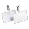 DURABLE CLICK FOLD Menovka so sponou, 90x54 mm vložka, transparentná, 25 ks balenie 821619