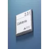 Durable Click Sign Dverná tabuľka 149 x 148,5 mm, grafitová (486237)