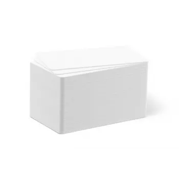 DURABLE DURACARD® plastové karty 0,50 mm biele CR80 (balenie 100 ks) 891402