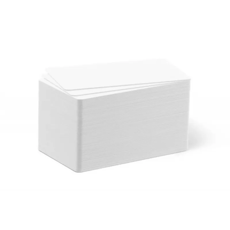 DURABLE DURACARD® plastové karty 0,50 mm biele CR80 (balenie 100 ks) 891402