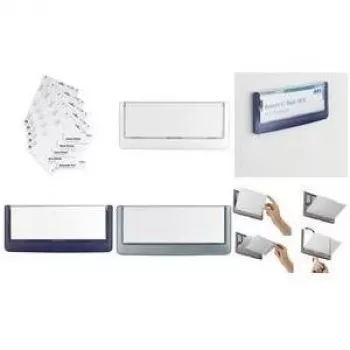 DURABLE DURACLIP® A4 zvierací zakladač modrý 6 mm kapacita 60 listov (486007)