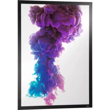 DURABLE DURAFRAME® POSTER A1 strieborný samolepiaci magnetický informačný rám, 880 x 635 mm, pre 841 x 594 mm plagát 505501