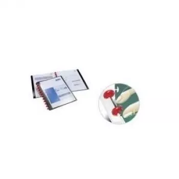 DURABLE DURALOOK® EASY PLUS A4 prezentačné dosky 20 obalov čierna 242701