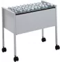 DURABLE ECONOMY 80 A4 Vozík na závesné dosky 309510, sivý