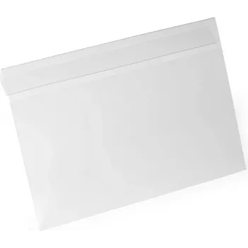 DURABLE HARD COVER A4 na šírku identifikačná kapsa so skladaním, transparentná 116319