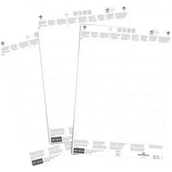 DURABLE vkladacie etikety 100x38 mm, balenie 1 ks (102202)