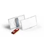 DURABLE KONVEX magnetický menovkový štítok 75x40mm, balenie 25 ks 812319