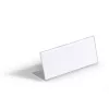DURABLE L-tvarovaný menovka na stôl 61x150 mm akryl transparentná, balenie 10 ks 805419