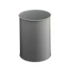 DURABLE kovový odpadkový kôš 15L okrúhly čierny 330110