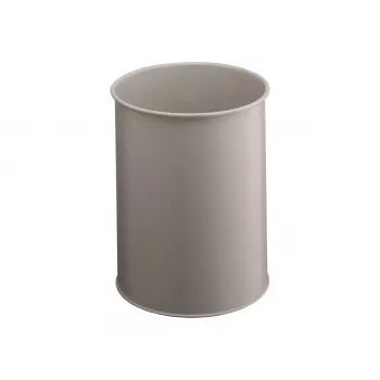 DURABLE kovový odpadkový kôš 15L okrúhly čierny 330110