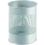 DURABLE kovový odpadkový kôš 15L okrúhly perforovaný čierny 331010