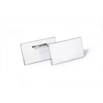 DURABLE menovka 40x75 mm s ihlovým upevnením, 100 kusov 800119