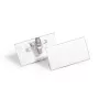 DURABLE Držiak na menovky 40x75 mm s kombinovanou sponou, akryl, transparentný, 25/VE (812119)