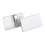DURABLE držiak menovky 75x40 mm s krokodílkou, transparentný, balenie 25 ks 811019