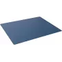 DURABLE PP podložka na písanie s dekoratívnou drážkou 530x400 mm tmavomodrá 713207