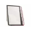 DURABLE SHERPA® WALL 10 nástenný prezentačný systém, A4, 10 tabúľ, sivý 563100