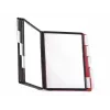 DURABLE SHERPA® WALL 10 nástenný prezentačný systém, A4, 10 tabúľ, sivý 563100