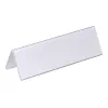 DURABLE VISIFIX® stolový stojan na menovky 61/122x210 mm, transparentné PVC, balenie 25 ks (805219)