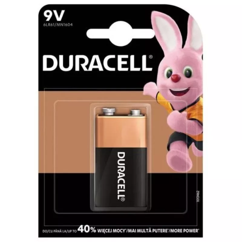 DURACELL batéria (6LR61) DL Alkaline Basic 9V blister balenie 1 ks