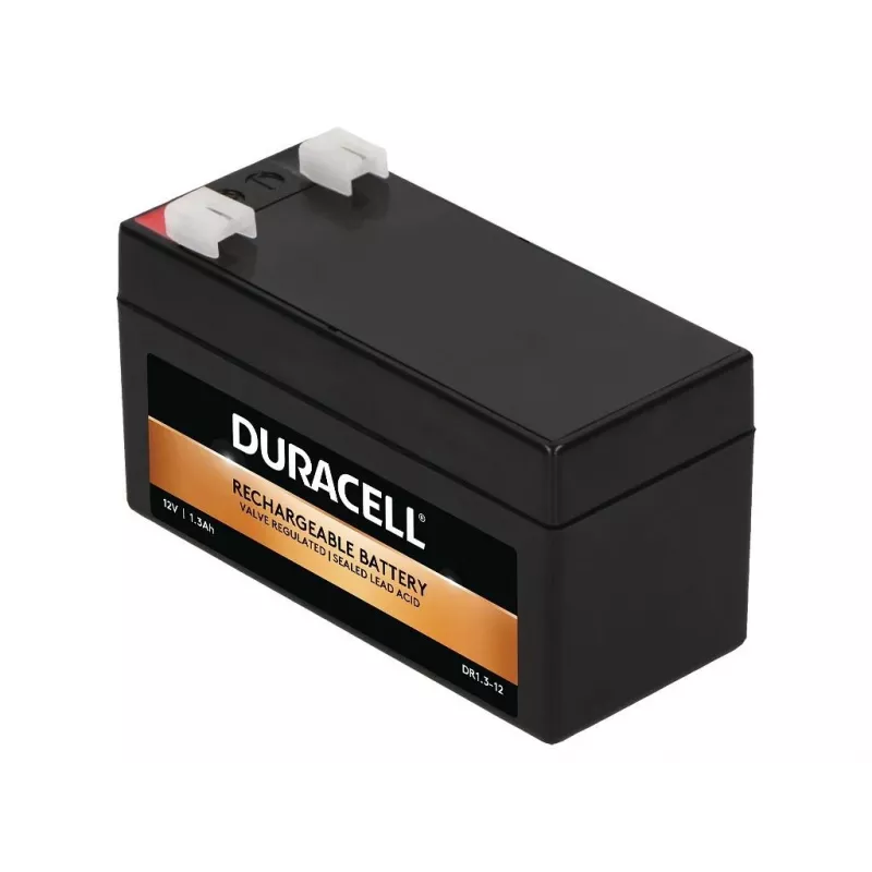 Duracell DR1.3-12 12V 1.3Ah VRLA batéria – bezúdržbová AGM nabíjateľná