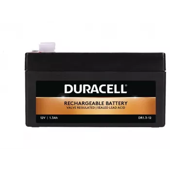 Duracell DR1.3-12 12V 1.3Ah VRLA batéria – bezúdržbová AGM nabíjateľná