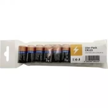 Duracell Ultra CR123A lítiová batéria 3V, balenie 10 ks (DL123A) B123DMULTI10