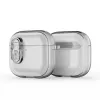 Dux Ducis Apple AirPods 4 PECL Series PC+TPU kryt s háčikom sivá