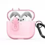 Dux Ducis Apple AirPods 4 PECL Series PC+TPU kryt s háčikom ružový
