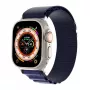 Dux Ducis Apple Buckle Sport remienok pre Apple Watch 42/44/45/46/49MM Navy