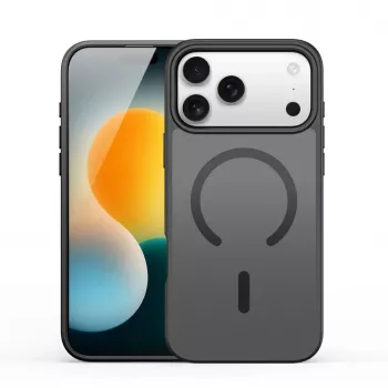 Dux Ducis Apple iPhone 17 Pro Max YIND PC+TPU puzdro s MagSafe čierne