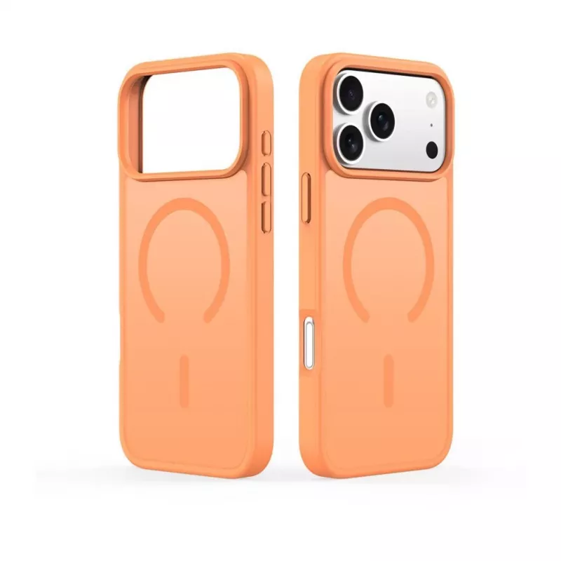 Dux Ducis Apple iPhone 17 Pro Max YIND PC+TPU puzdro s MagSafe oranžová