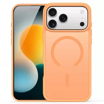 Dux Ducis Apple iPhone 17 Pro YIND PC+TPU puzdro s MagSafe oranžové