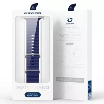 Dux Ducis Apple silikónový remienok pre Apple Watch 38/40/41/42mm Navy Blue