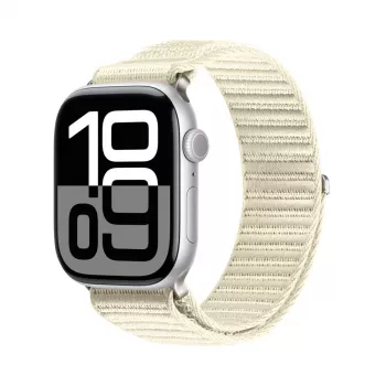 Dux Ducis Apple Watch 38/40/41/42mm YE Nylon Braided Loop náramok Starlight