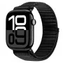 Dux Ducis Apple Watch 42/44/45/46/49mm YE nylonový pletený remienok Loop čierna