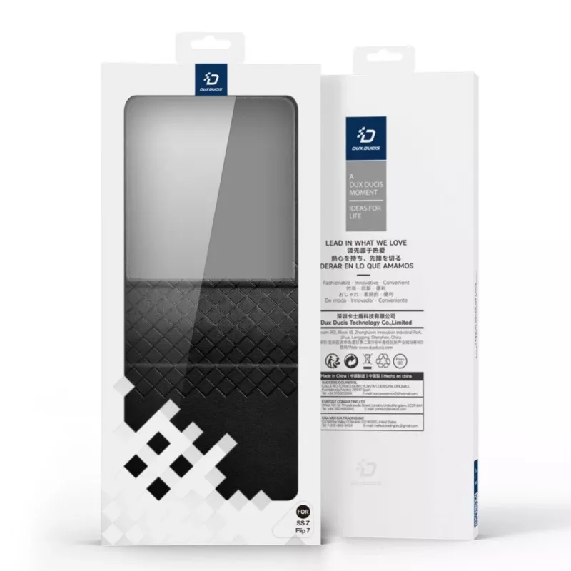 DUX DUCIS Bril puzdro pre Samsung Galaxy Z Flip7 5G - čierne