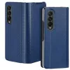 Dux Ducis Bril Series flip puzdro s peňaženkou pre Samsung Galaxy Z Fold4, tmavomodrá