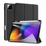Dux Ducis Domo Series puzdro na tablet z PU kože so stojanom Tri-fold pre Xiaomi Redmi Pad 7/7 Pro, čierne