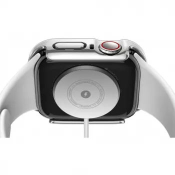 Dux Ducis Hamo Apple Watch Series 7/8/9 puzdro (PC) 41mm strieborná
